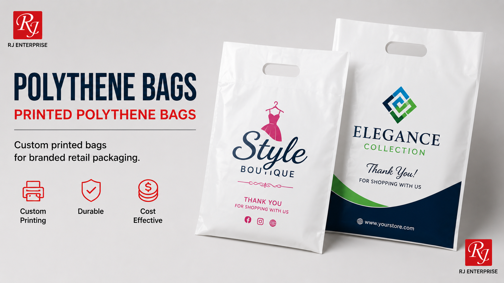 Printed Polythene Bags