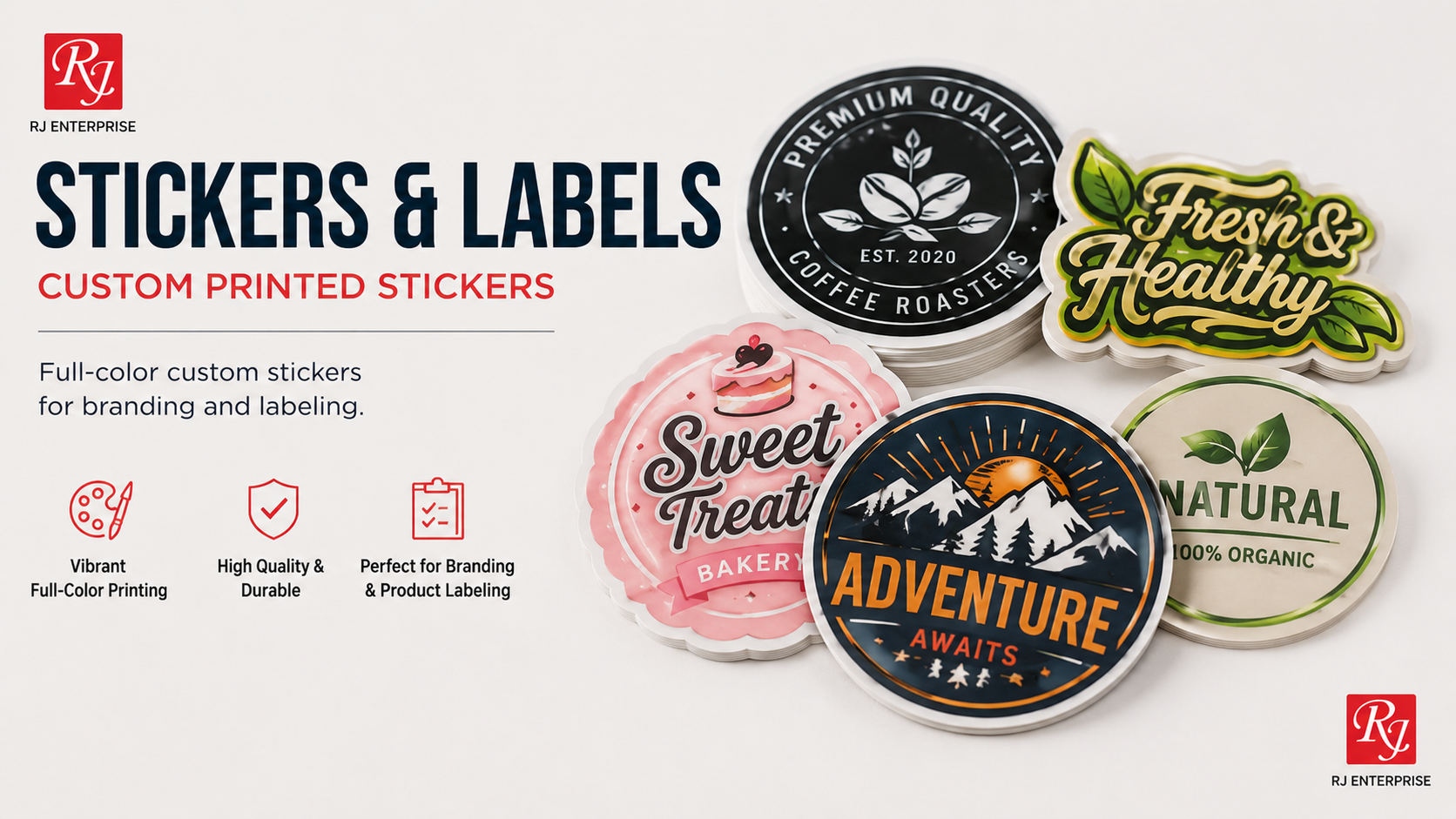 Custom Printed Stickers