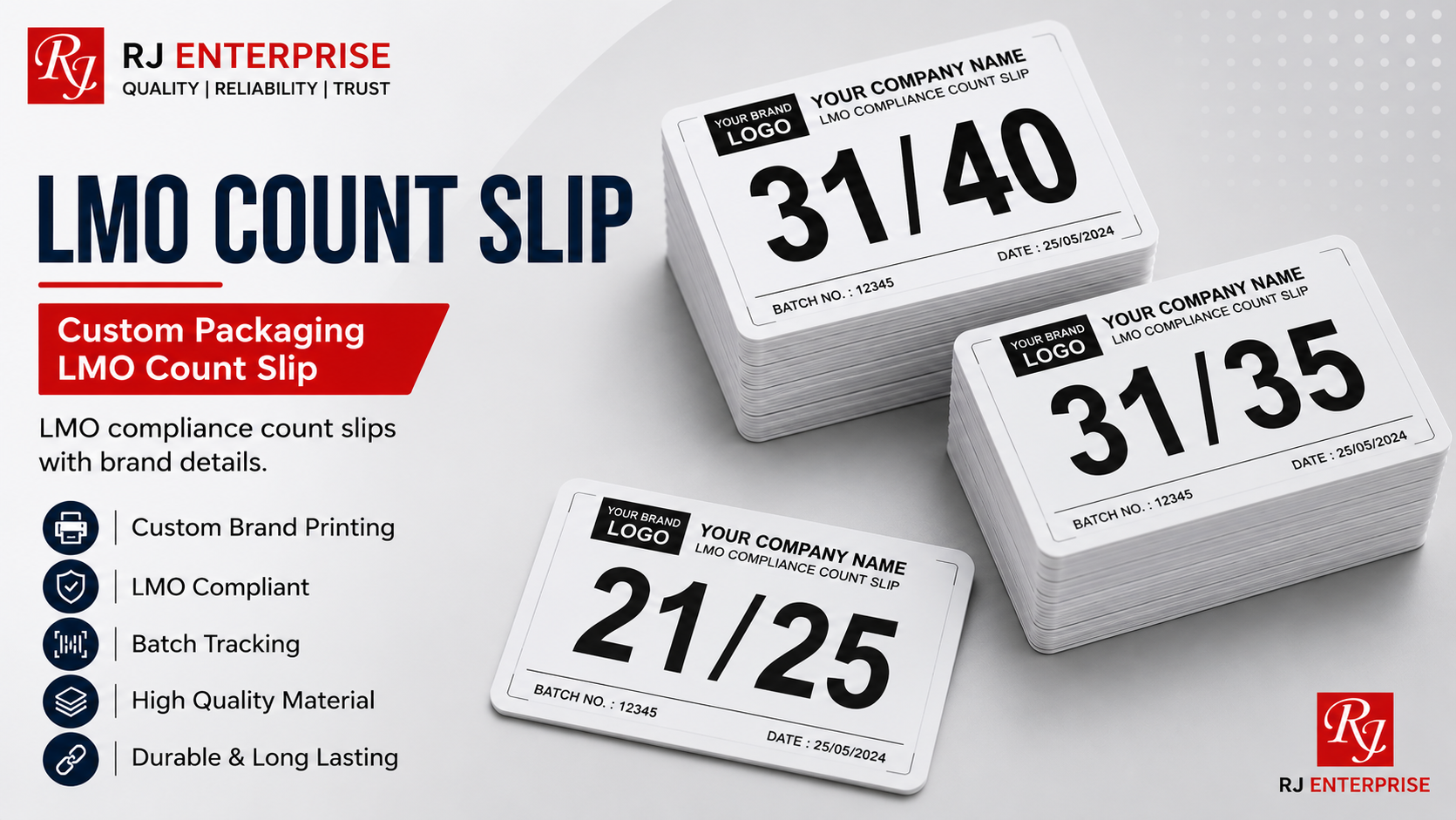 LMO Count Slip